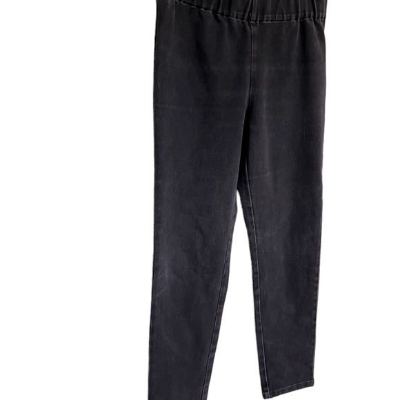 Soft Surroundings light black denim wash jeggings - Picture 8 of 11